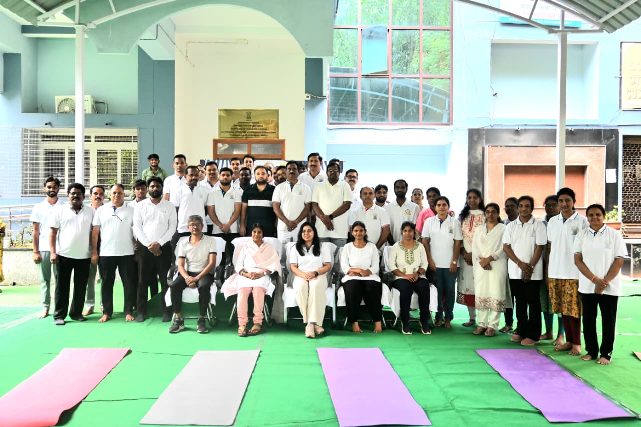 International Yoga Day 2026 celebrated at O/o Pr.CCA, Hyderabad